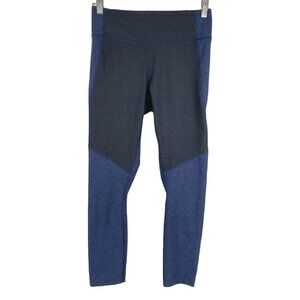 Outdoor Voices Crop Leggings Two Tone Blue Gray Athletic Women's Small